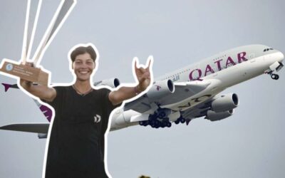 Qatar Airways premia brasileira que venceu campeonato mundial de kitesurf